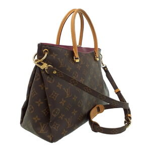 Louis Vuitton Monogram Leather Bag Brown Pallas